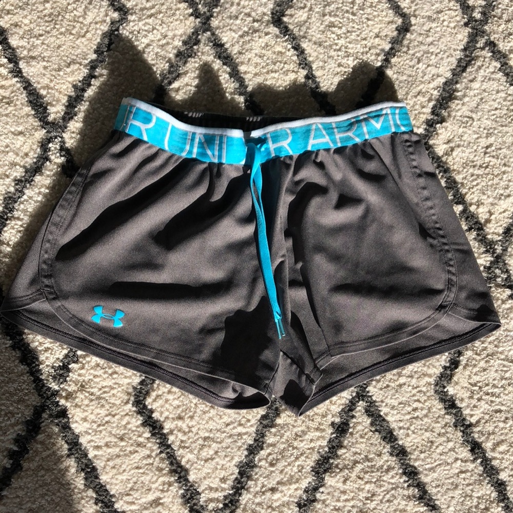 ✨SOLD✨ Grey and Blue Under Armour Shorts